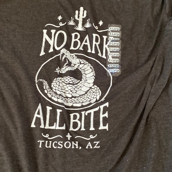 New Tucson Az Arizona No bark all bite snake  Graphic t-Shirt Short Sleeve XL - Picture 4 of 4